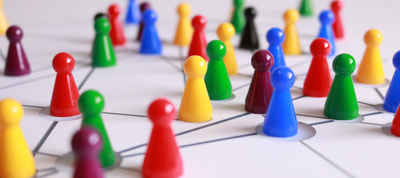 Des pions multicolores Des pions multicolores